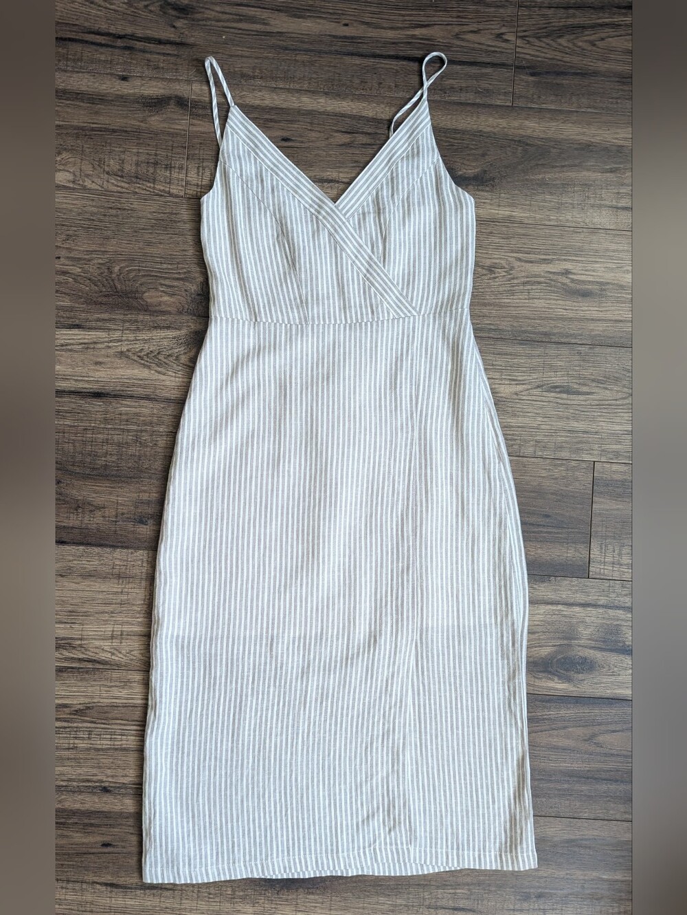 Gentle Fawn Linen Striped Summer Dress